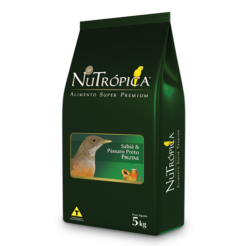 Nutrópica - Sabiá e Pássaro Preto - 5kg  - imagem 1