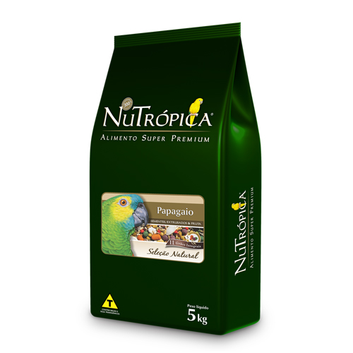 Nutrópica - Seleção Natural - Papagaio - 5kg  - imagem 1
