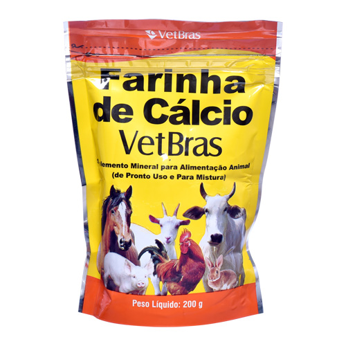 VetBras - Farinha de Cálcio - 200g - imagem 1