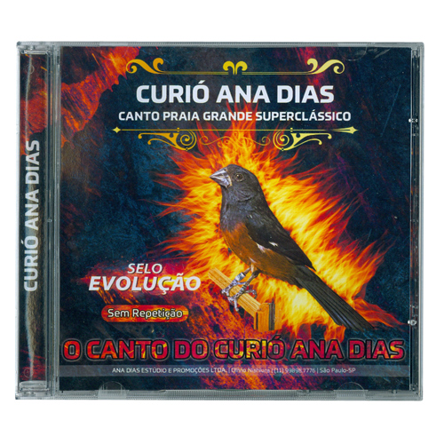 CD Curió Ana Dias - Selo Evolução - Sem Repetição - imagem 1