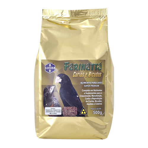 Farinatta Curiós e Bicudos - 500g  - imagem 1