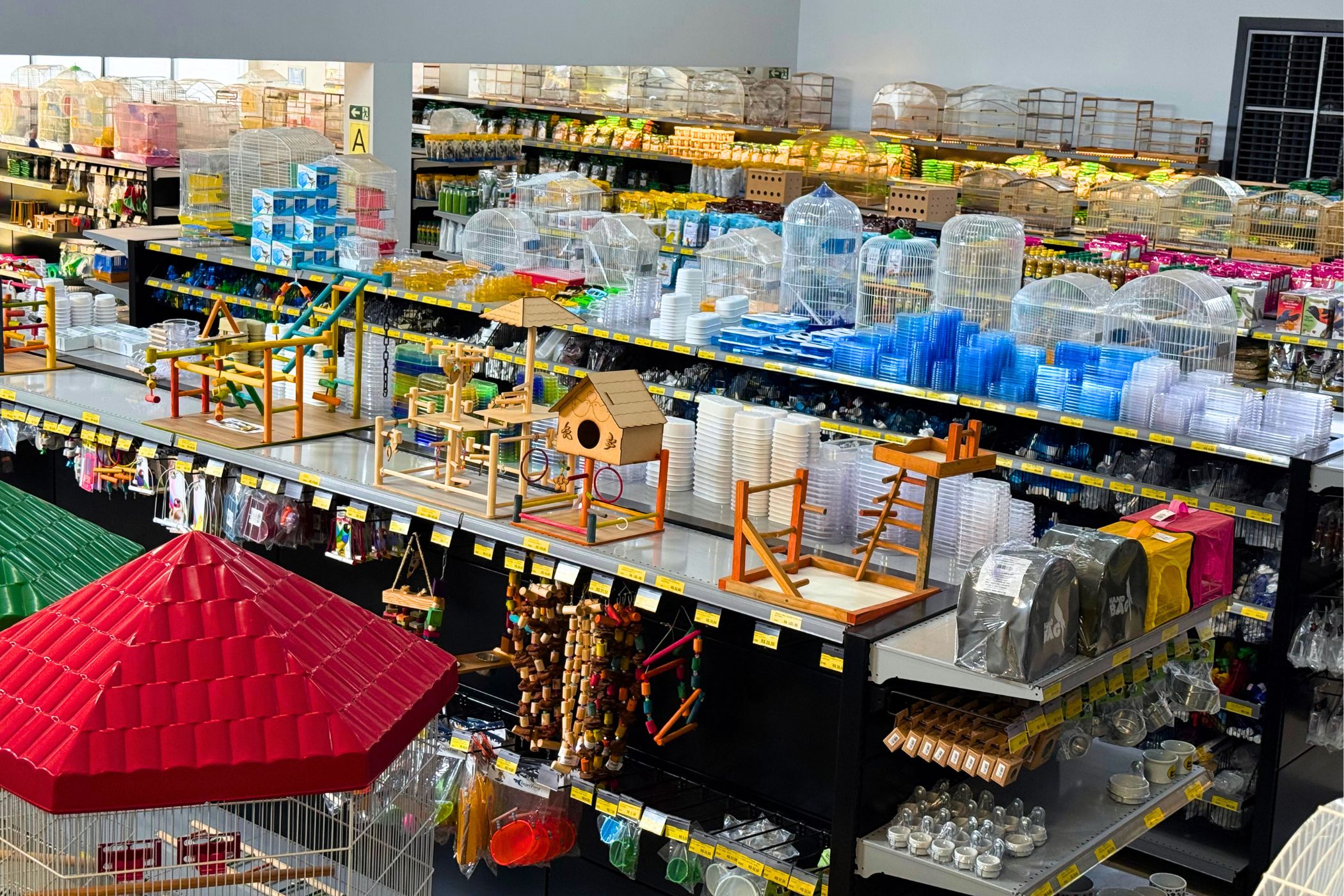 Brinquedos e viveiros