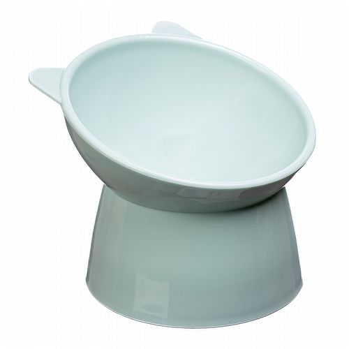 Comedouro Gatinho Elevado - Verde - imagem 1