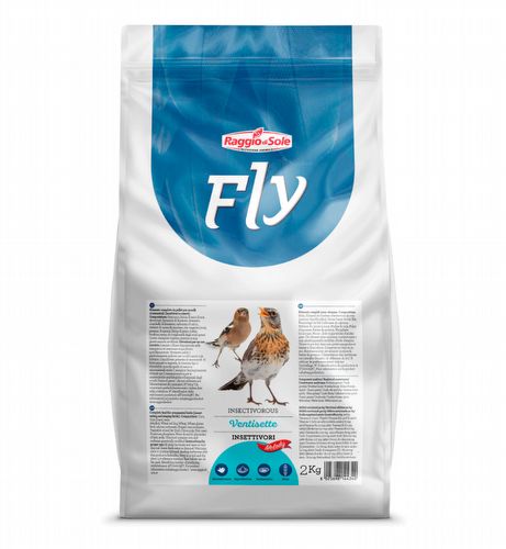 Raggio - Ventisette Fly Melody - Alimento completo - Aves Insetívoras e Cantoras - 2kg - imagem 1