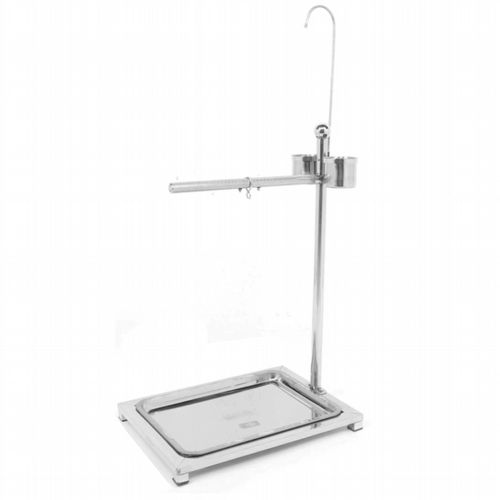 Poleiro Móvel Aço Inox - 50cm - imagem 1