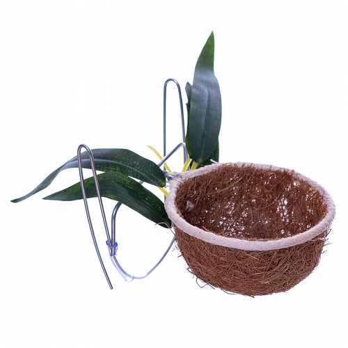 Ninho para Criação Curió Fibra de Coco com Folhas - NH96 - imagem 1