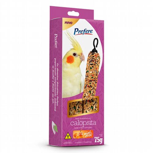 Prefere - Bastão para Calopsita Tradicional - 75g - imagem 1