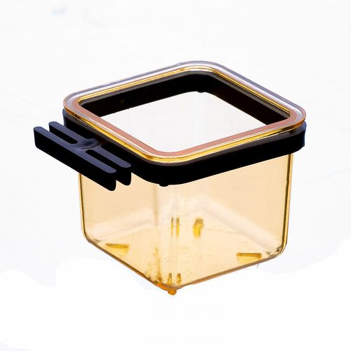 Porta Vitamina Quadrado - Médio - Âmbar - imagem 1