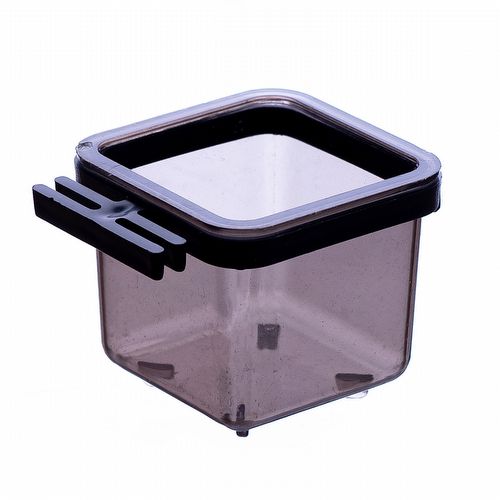Porta Vitamina Quadrado - Médio - Fumê - imagem 1