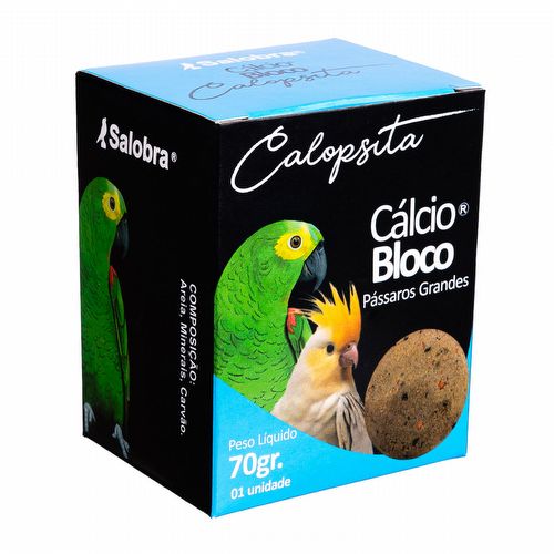 Cálcio Bloco Calopsita - Unidade - 70g - imagem 1