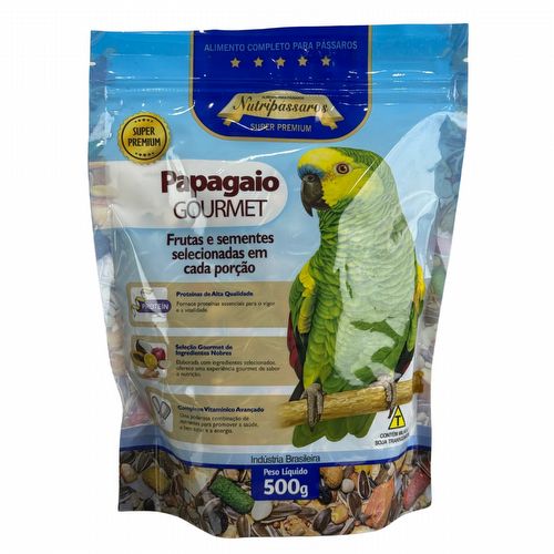 Nutripássaros - Papagaio Gourmet - 500g - imagem 1