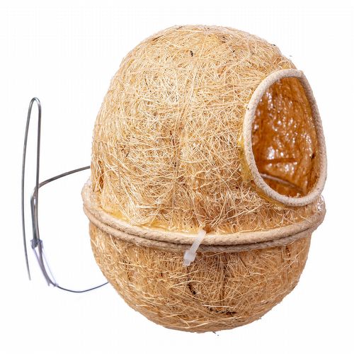 Ninho Bola para Canário da Terra Sisal com Uma Entrada - NH114 - imagem 1