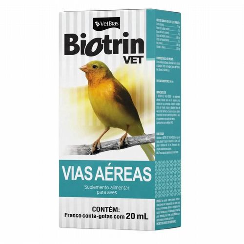Biotrin Vet - Vias Aéreas - 20ml - imagem 1