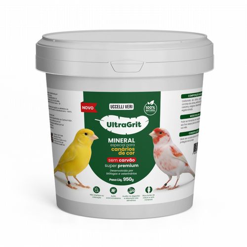 Ultra Grit Canarios de Cor Sem Carvão - 950g - imagem 1