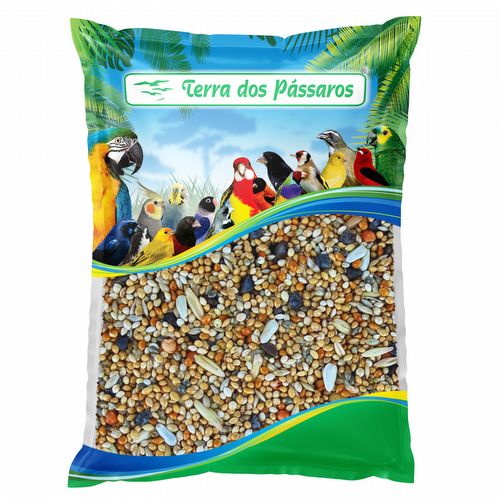 Mistura de Sementes Agapornis Calopsita - Clássica - Sem Girassol - 500g - imagem 1
