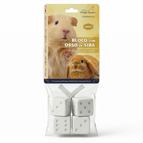 Bloco de Osso de Siba - Roedores Grandes - 110g - imagem 1