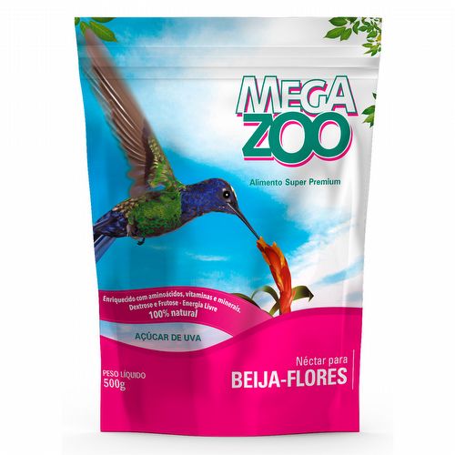 Megazoo - Néctar Beija-Flor - 500g  - imagem 1