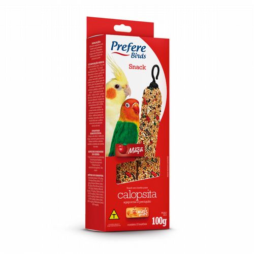 Prefere - Bastão para Calopsita - Maçã - 100g - imagem 1