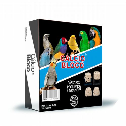 Cálcio Bloco - Encaixe Universal - 20 Unidades - imagem 1