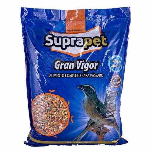 Suprapet - Alimento Completo para Trinca Ferro Gran Vigor C/ Inseto - 5kg - imagem 1