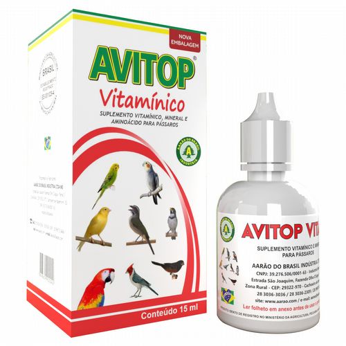 Avitop - Vitamínico - Aarão - 15ml - imagem 1
