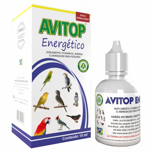 Avitop - Energético - Aarão - 15ml - imagem 1