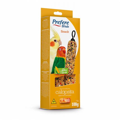 Prefere - Bastão para Calopsita - Milho Verde - 100g - imagem 1