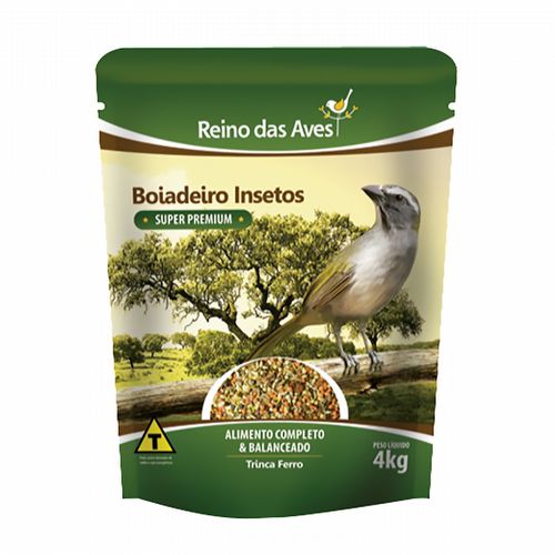 Reino das Aves - Trinca Ferro - Boiadeiro Insetos - 4kg - imagem 1