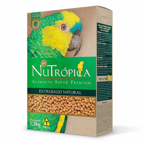 Nutrópica - Papagaio - Natural - 1,2kg - imagem 1