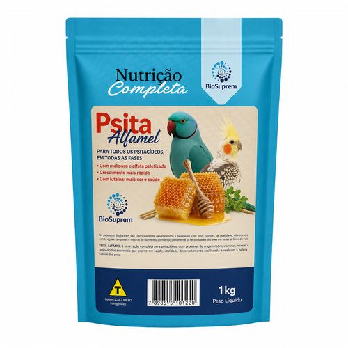 Biosuprem - Farinhada Psita Alfamel - 1kg - imagem 1