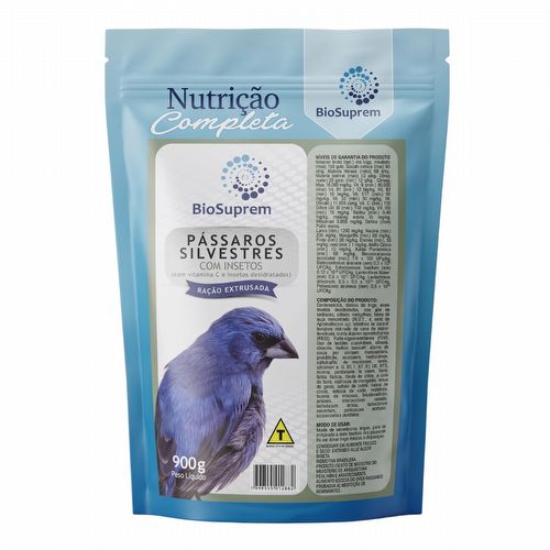 Biosuprem - Extrusada Silvestres com Insetos - 900g - imagem 1