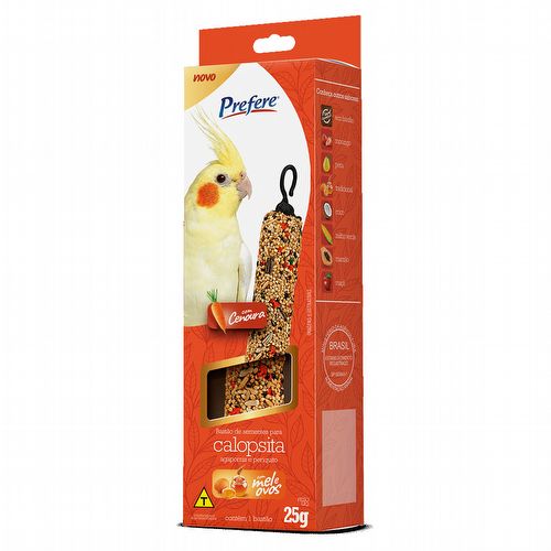 Prefere - Bastão para Calopsita - Cenoura - 25g - imagem 1