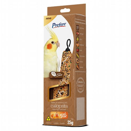 Prefere - Bastão para Calopsita - Coco - 25g - imagem 1