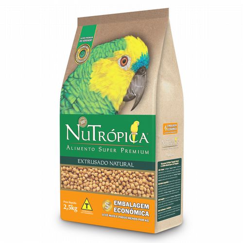 Nutrópica - Papagaio - Natural - 2,5kg - imagem 1