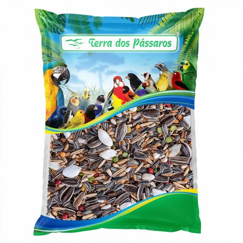 Mistura de Sementes Grandes Psita - 13 grãos - 500g - imagem 1