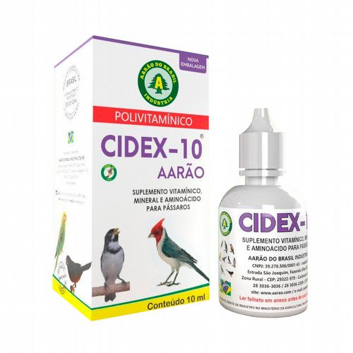 Cidex 10 - Aarão - 10ml - imagem 1