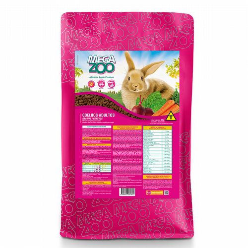 Megazoo Coelhos Ornamentais - 5kg - imagem 1