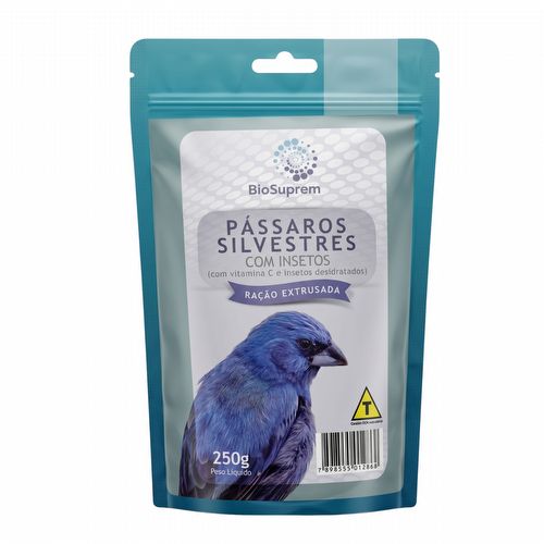 Biosuprem - Extrusada Silvestres com Insetos - 250g - imagem 1