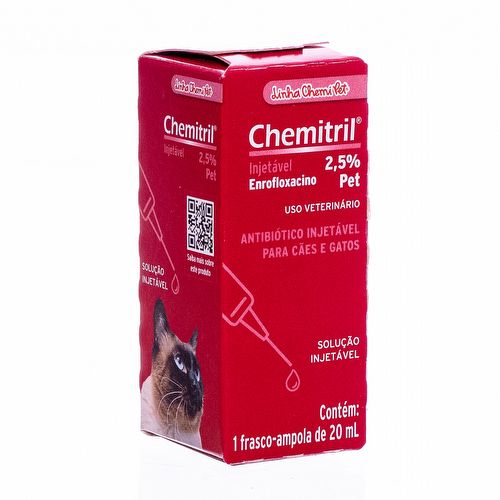 Chemitril Injetável 2,5% - 20ml - imagem 1
