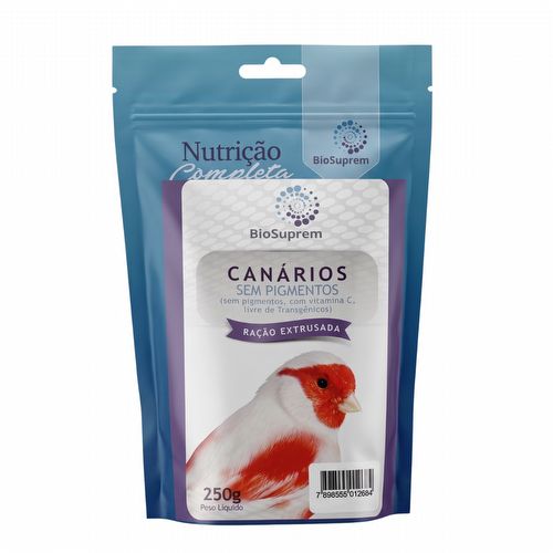 Biosuprem - Extrusada Canário Sem Pigmento - 250g - imagem 1