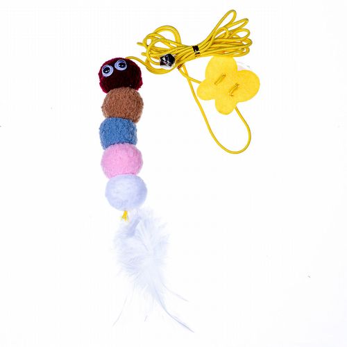 Elástico Divertido com Guizo para Gatos  - imagem 1