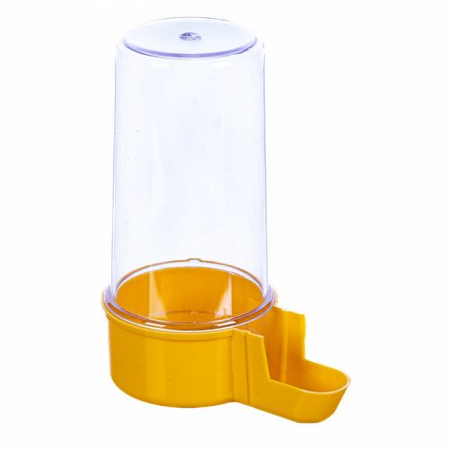 Bebedouro Malha Larga 200ml - Copo Cristal e Base Amarela - imagem 1