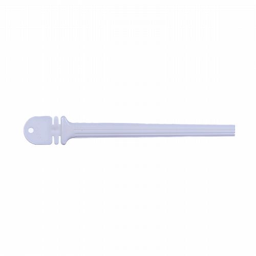 Poleiro de Plástico Frisado Branco - Pequeno 21cm - imagem 1