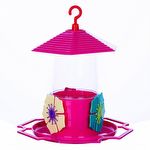 Bebedouro para Beija Flor com 3 flores e Chapéu - imagem 2