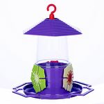 Bebedouro para Beija Flor com 3 flores e Chapéu - imagem 3