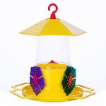 Bebedouro para Beija Flor com 3 flores e Chapéu - imagem 7