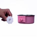 Tigela Grande Inox com Suporte Plástico - imagem 5
