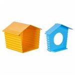 Casinha de Hamster - Amarelo e Azul - imagem 5