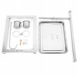Poleiro Móvel Aço Inox - 50cm - imagem 7