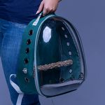Mochila de Viagem para Pássaros - Verde - imagem 9